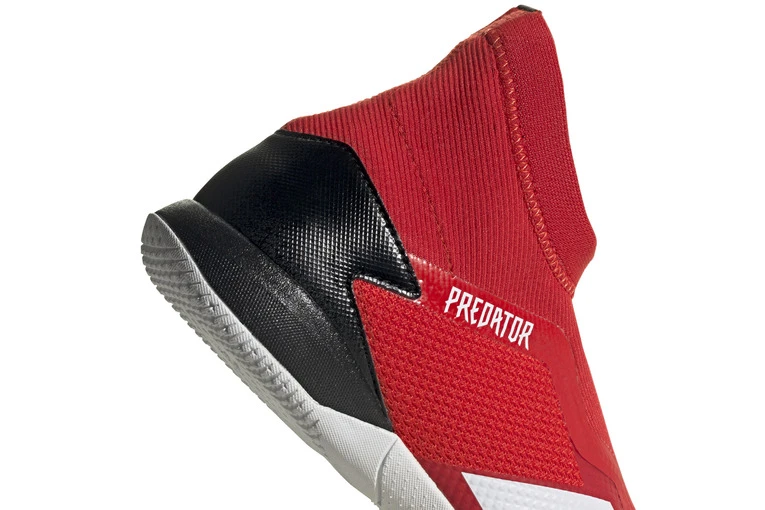 Adidas Voetbalschoen Predator 20.3 Laceless IN Rood - Afbeelding 5