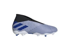 Adidas Voetbalschoen Nemeziz 19.3 Laceless FG Blauw/wit