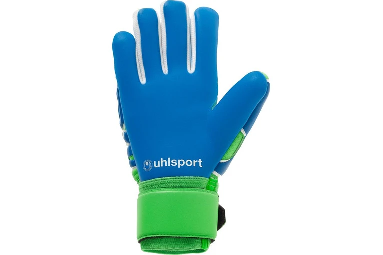 Uhlsport Aquasoft HN Keepershandschoen Groen/blauw Unisex - Afbeelding 2