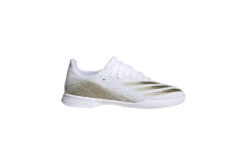 Adidas Voetbalschoen X Ghosted.3 IN Wit/goud KIDS
