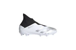 Adidas Voetbalschoen Predator Mutator 20.3 FG Wit/silver Metallic KIDS