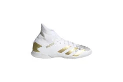Adidas Voetbalschoen Predator Mutator 20.3 IN Wit/gold Metallic KIDS