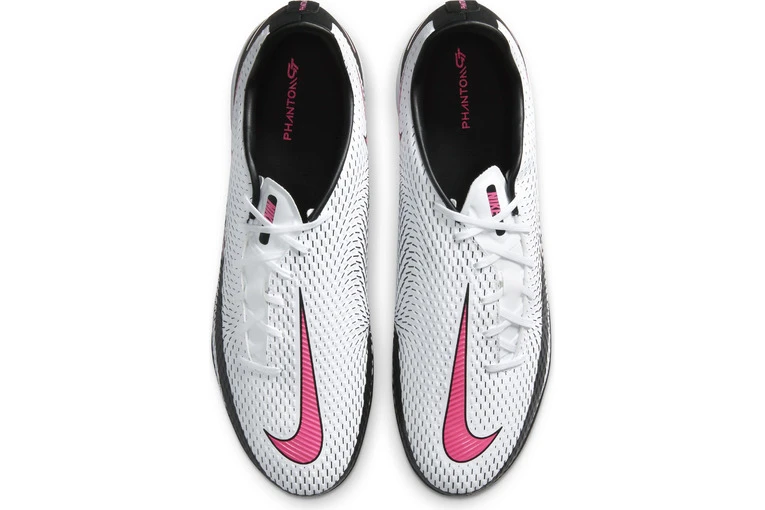 Nike Voetbalschoen Phantom GT Academy IC Wit/roze - Afbeelding 4