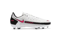 Nike Voetbalschoen Jr. Phantom GT Academy FG/MG Wit/roze KIDS