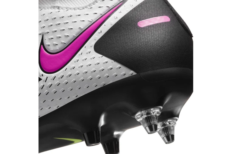 Nike Voetbalschoen Phantom GT Academy Dynamic Fit SG-PRO Anti-Clog Traction Wit/roze - Afbeelding 6