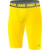 Jako Short Tight Compressiebroek Geel Heren