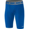 Jako Short Tight Compressiebroek Blauw Heren