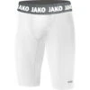 Jako Short Tight Compressiebroek Wit Heren