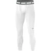 Jako Long Tight Compressiebroek Wit Heren