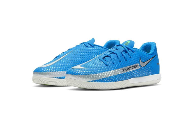 Nike Jr. Phantom Gt Academy Indoor Blauw/zilver/wit Kids - Afbeelding 3