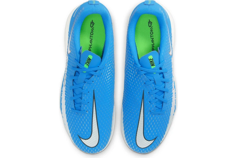 Nike Jr. Phantom Gt Academy Indoor Blauw/zilver/wit Kids - Afbeelding 4