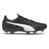 Puma King Platinum 21 MxSG Voetbalschoen Zwart/wit
