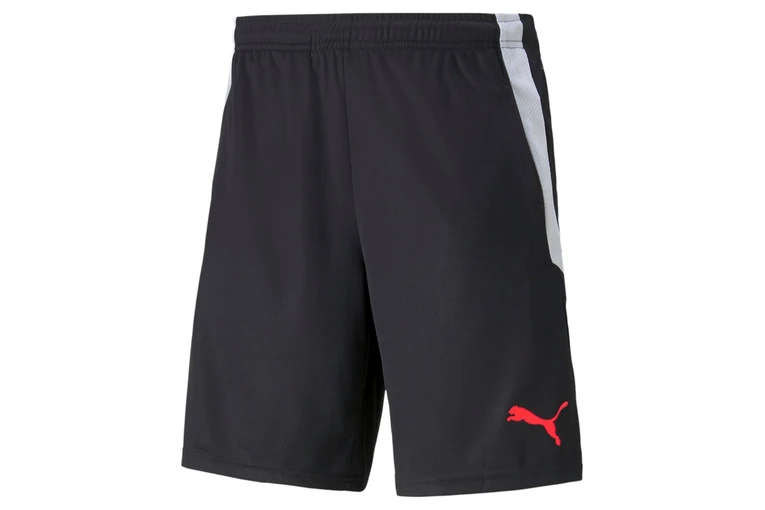 Puma TeamLIGA 2 Trainingshort Zwart/rood Heren