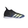 Adidas Predator Freak.3 Laceless IN Blauw/zwart/geel KIDS