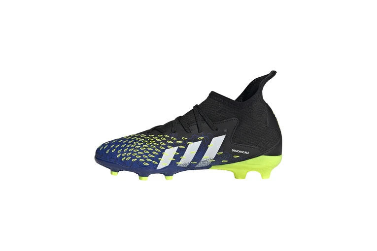 Adidas Predator Freak.3 FG Blauw/zwart/geel KIDS - Afbeelding 2