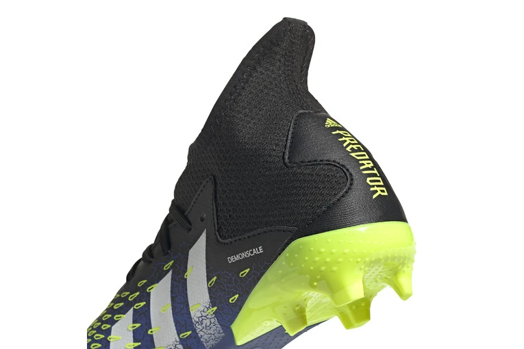 Adidas Predator Freak.3 FG Blauw/zwart/geel KIDS - Afbeelding 4
