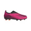 Adidas X Ghosted.3 Veterloos FG Voetbalschoen Roze/zwart Kids