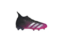 Adidas Predator Freak.3 FG Voetbalschoen Zwart/roze Kids