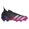 Adidas Predator Freak.1 SG Voetbalschoen Zwart/roze Heren