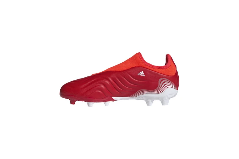 Adidas Copa Sense.3 Veterloze FG Voetbalschoen Solar Red KIDS - Afbeelding 2