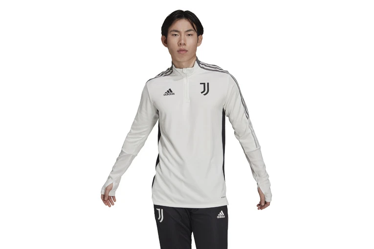 Adidas Juventus 21/22 Tiro Training Sweatshirt Wit Heren - Afbeelding 2