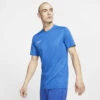 Nike Dri-fit Park 7 Voetbalshirt Royal Blauw/wit Heren