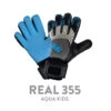 Real 355 Keepershandschoen Aqua KIDS