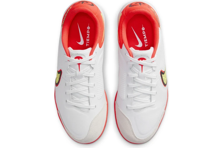 Nike Jr. Tiempo Legend 9 Academy IC Voetbalschoen Wit/bright Crimson KIDS - Afbeelding 4