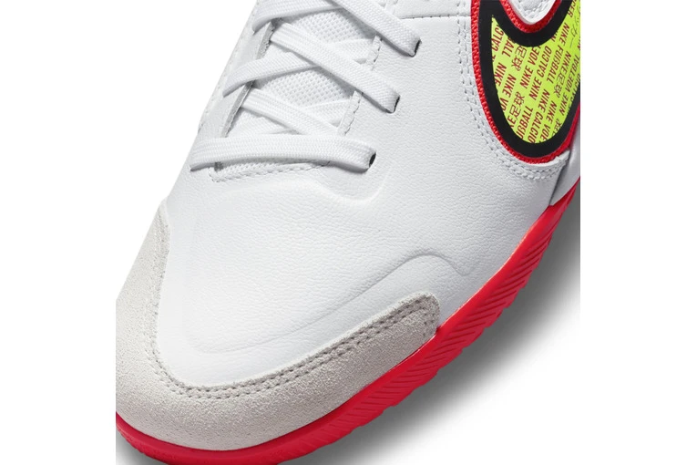 Nike Jr. Tiempo Legend 9 Academy IC Voetbalschoen Wit/bright Crimson KIDS - Afbeelding 6