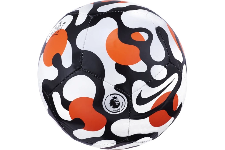 Nike Premier League Skills Voetbal Wit/zwart/rood - Maat 1 - Afbeelding 2