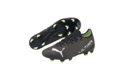 Puma Ultra 2.4 FG/AG Voetbalschoen Zwart/fizzy Light