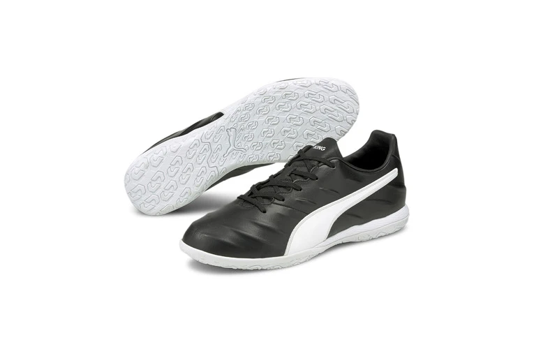 Puma King Pro 21 IT Voetbalschoen Zwart/wit - Afbeelding 3