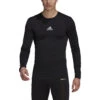 Adidas Techfit Compression LS Top Zwart Heren