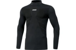 Jako Turtleneck Comfort 2.0 Zwart Junior + Senior