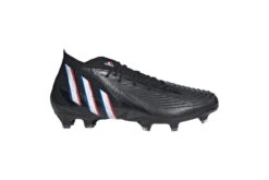 Adidas Predator Edge.1 FG Voetbalschoen Zwart/wit/blue Rush