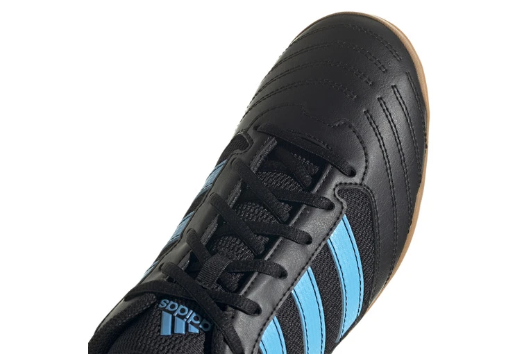 Adidas Super Sala IN Voetbalschoen Zwart/blauw - Afbeelding 5