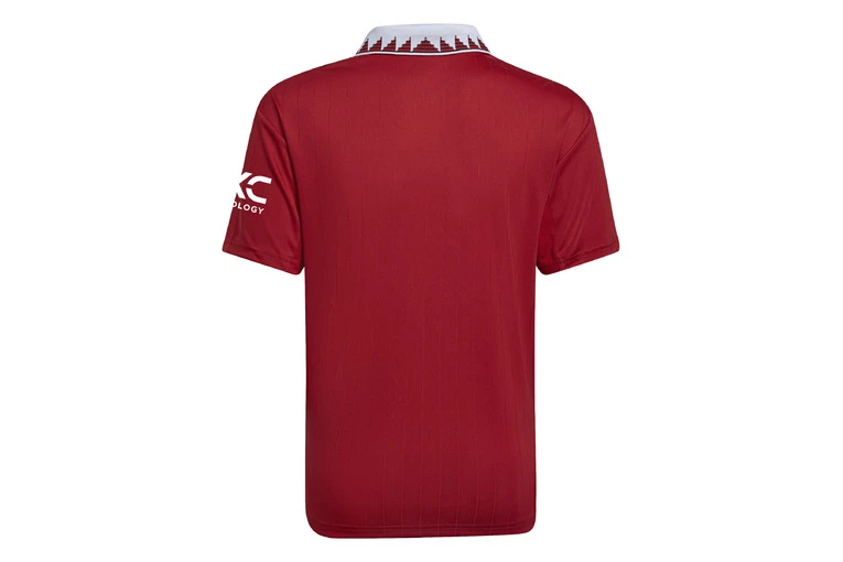 Adidas Manchester United 22/23 Thuisshirt Real Red KIDS - Afbeelding 2