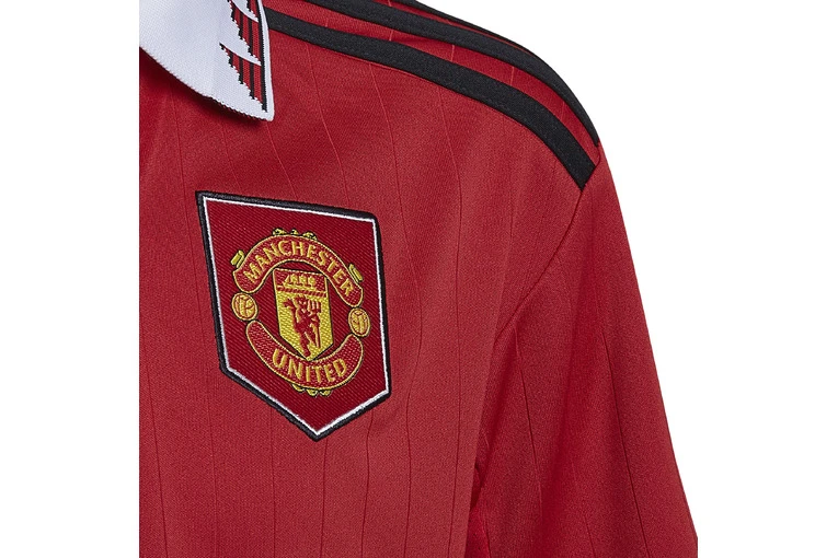 Adidas Manchester United 22/23 Thuisshirt Real Red KIDS - Afbeelding 3