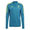 Adidas Juventus Condivo 22 Training Sweatshirt Active Teal Heren