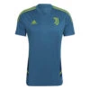 Adidas Juventus Condivo 22 Training Voetbalshirt Active Teal Heren