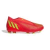 Adidas Predator Edge.3 Firm Ground Veterloze Voetbalschoenen Solar Red KIDS