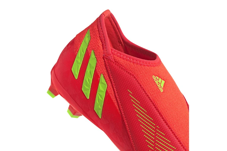 Adidas Predator Edge.3 Firm Ground Veterloze Voetbalschoenen Solar Red KIDS - Afbeelding 4
