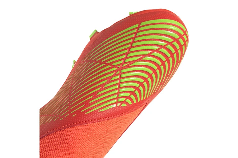 Adidas Predator Edge.3 Firm Ground Veterloze Voetbalschoenen Solar Red KIDS - Afbeelding 5