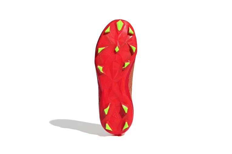 Adidas Predator Edge.3 Firm Ground Veterloze Voetbalschoenen Solar Red KIDS - Afbeelding 6