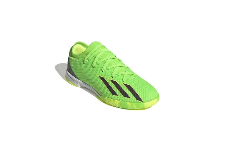 Adidas X Speedportal.3 Indoor Voetbalschoenen Solar Green KIDS - Afbeelding 3