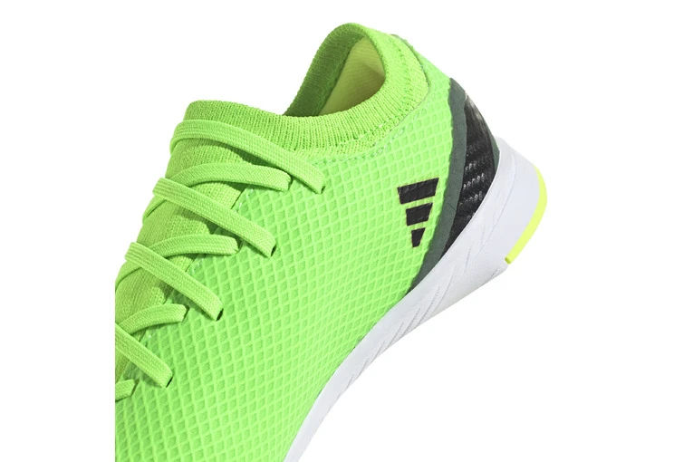 Adidas X Speedportal.3 Indoor Voetbalschoenen Solar Green KIDS - Afbeelding 4