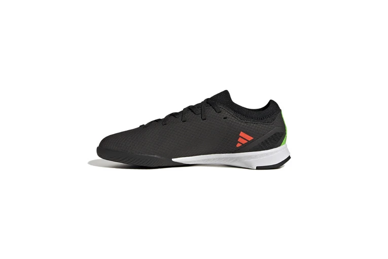 Adidas X Speedportal.3 IN Voetbalschoen Zwart/solar Red KIDS - Afbeelding 2