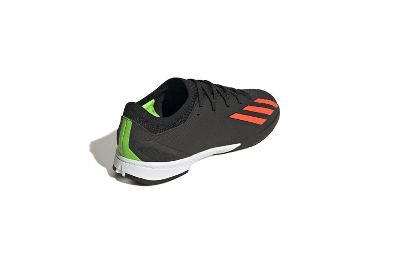 Adidas X Speedportal.3 IN Voetbalschoen Zwart/solar Red KIDS - Afbeelding 4