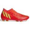Adidas Predator Edge.3 FG Voetbalschoen Solar Red/groen