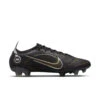 Nike Mercurial Vapor 14 Elite FG Voetbalschoen Zwart/goud